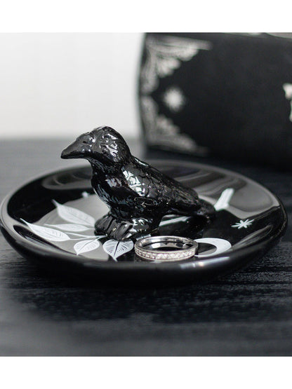 Mystic Raven Trinket Dish
