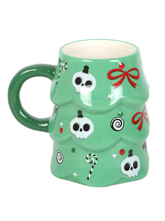 Creepy Christmas Tree Mug
