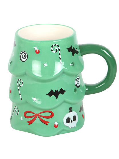 Creepy Christmas Tree Mug