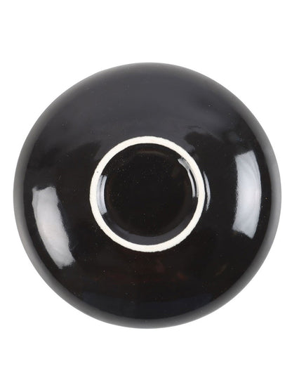 Round Black Talking Board Trinket Dish