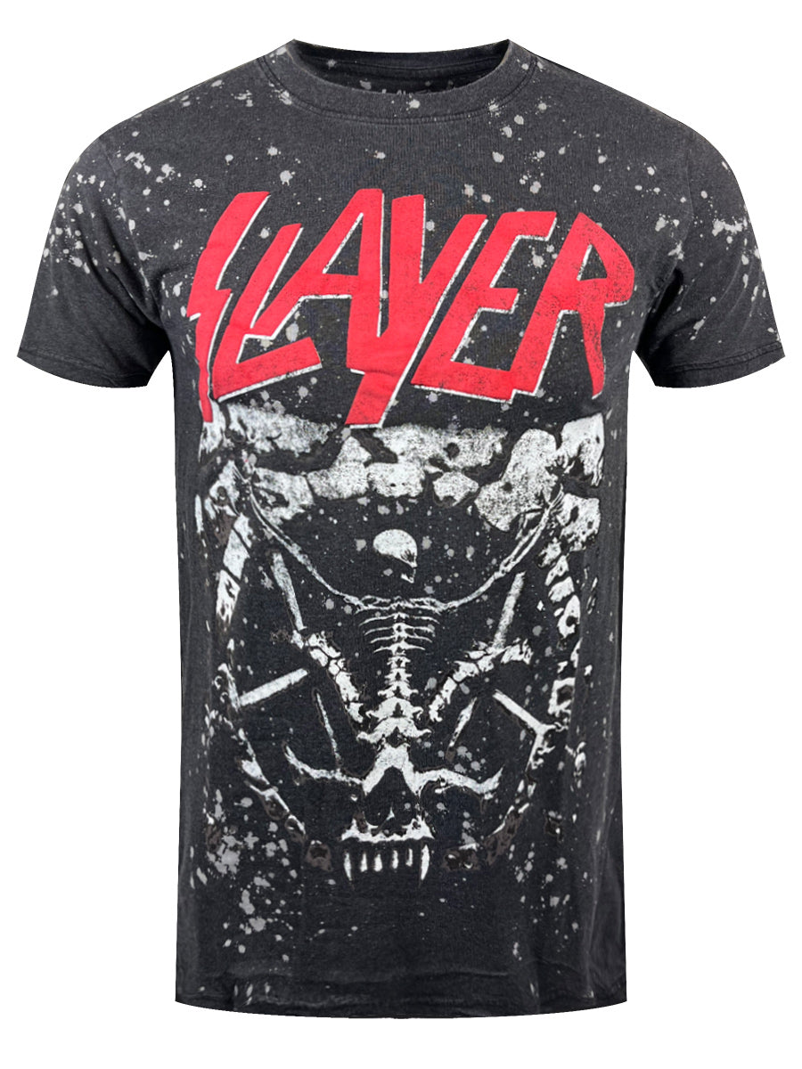 Slayer Divine Splatter Men's Black Eco-Friendly T-Shirt