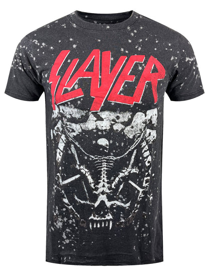 Slayer Divine Splatter Men's Black Eco-Friendly T-Shirt