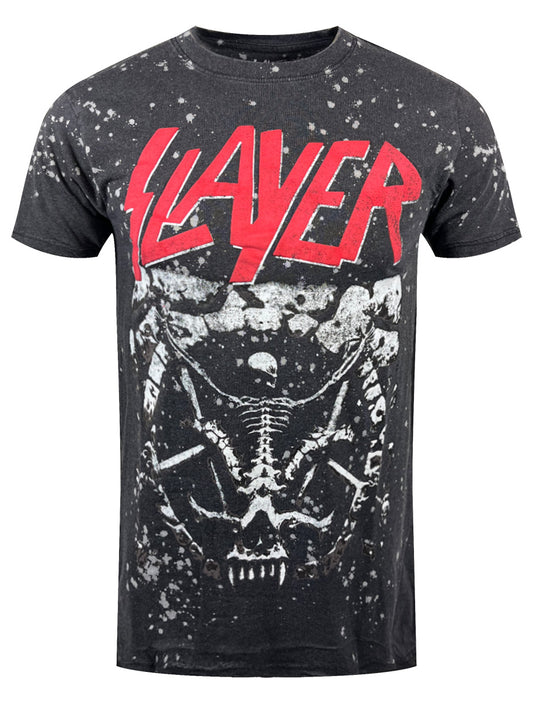 Slayer Divine Splatter Men's Black Eco-Friendly T-Shirt