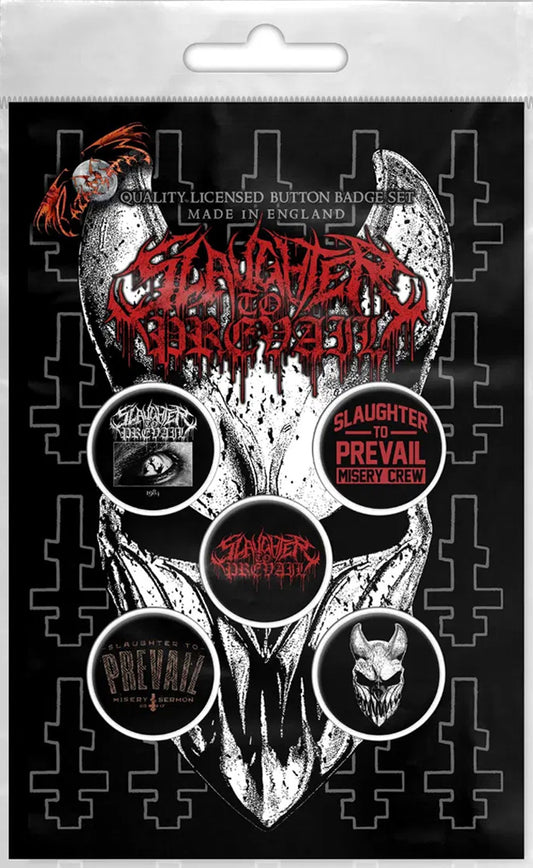 Slaughter To Prevail Logo Badge Pack