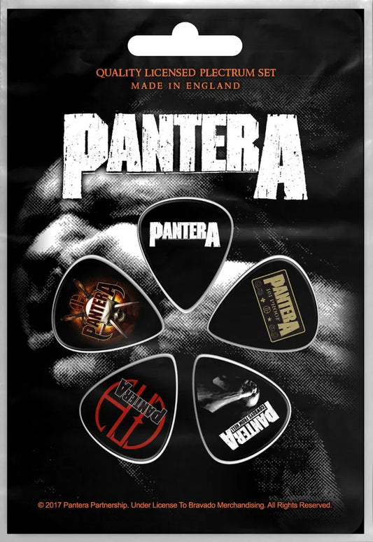 Pantera Vulgar Display Of Power Plectrums 5-Pack
