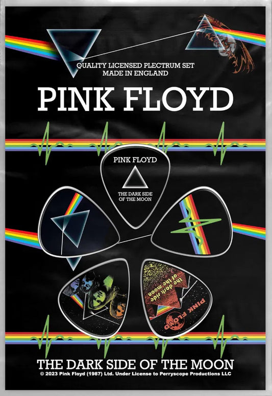 Pink Floyd Dark Side Of The Moon Plectrums 5-Pack