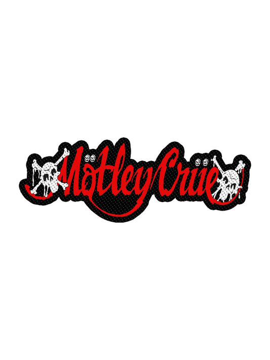 Motley Crue Dr Feelgood Logo Cut Out Patch