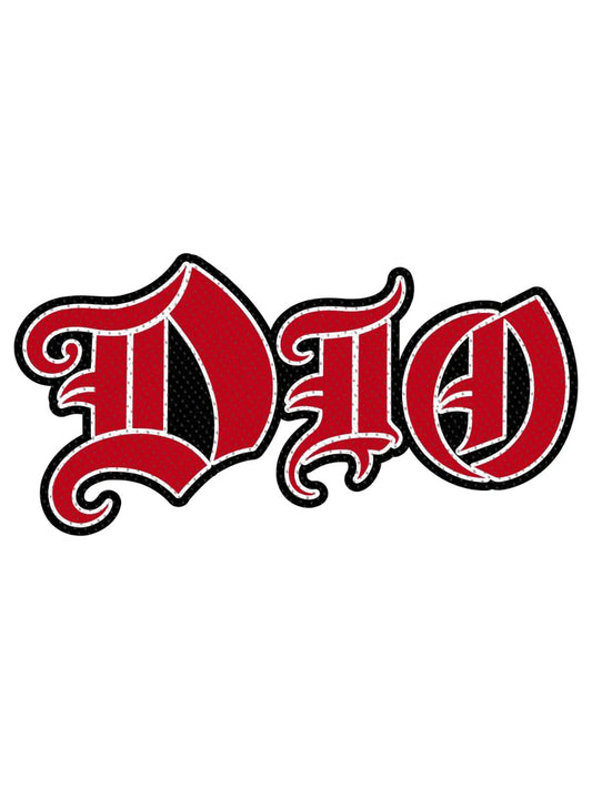 Dio Logo Cut Out Patch