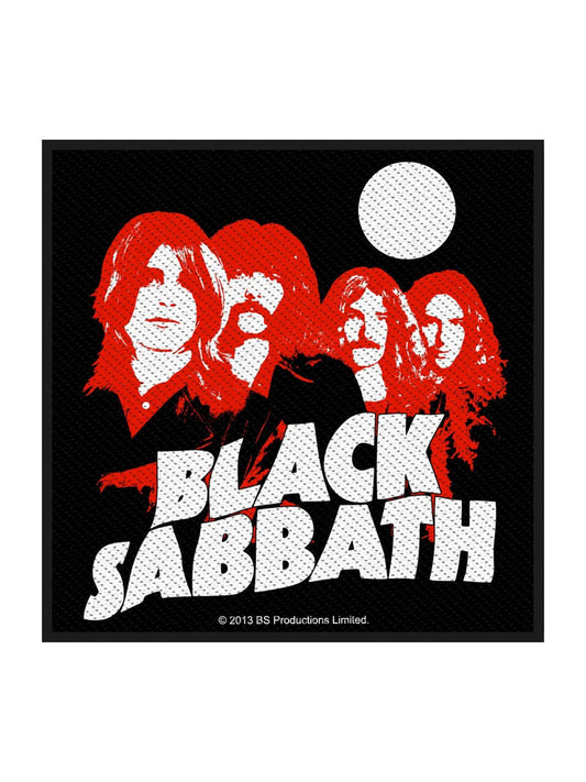 Black Sabbath Red Portraits Patch