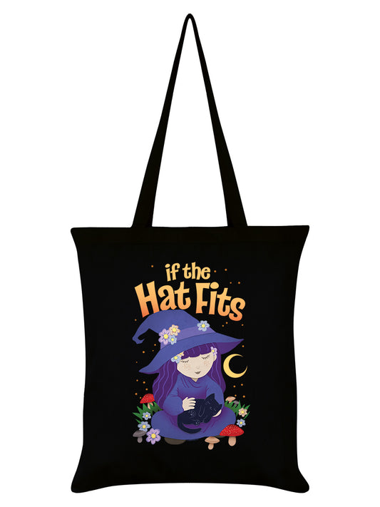 Witch If The Hat Fits Black Tote Bag