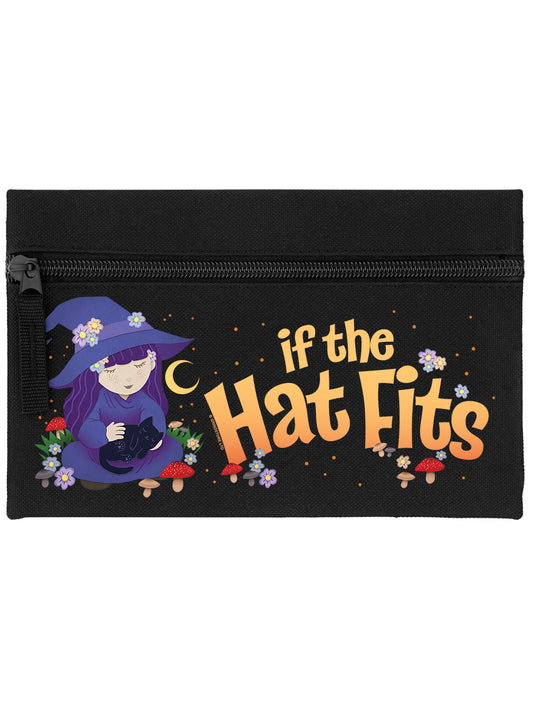Witch If The Hat Fits Black Pencil Case