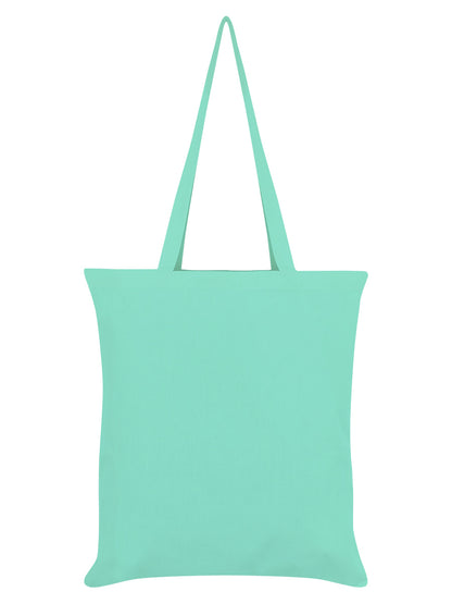 Spooky-Saurus Halloween Dinosaur Mint Green Tote Bag