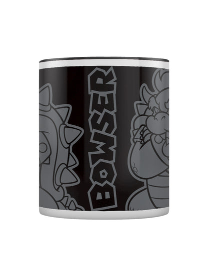 Super Mario (Bowser) Black Inner 2-Tone Mug