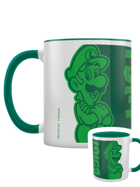 Super Mario (Luigi) Green Inner 2-Tone Mug