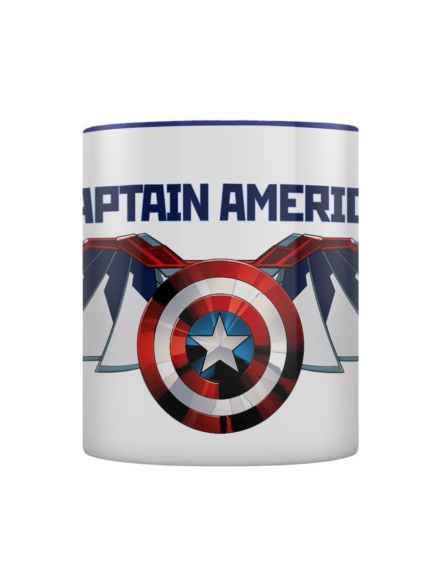 Captain America (Shield) Blue Inner 2-Tone Mug