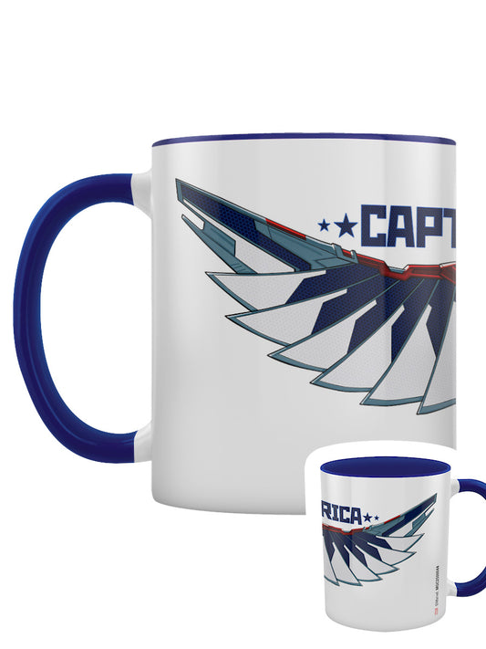 Captain America (Shield) Blue Inner 2-Tone Mug