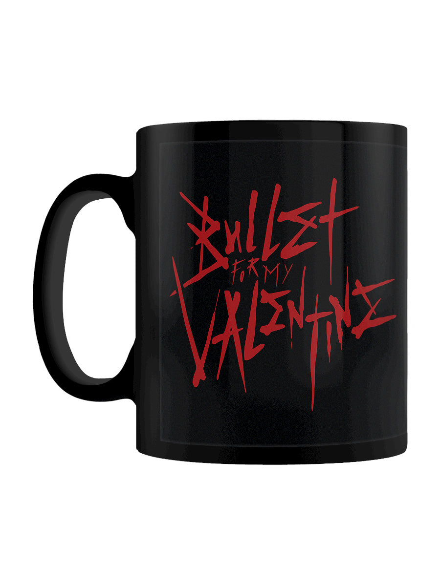 Bullet For My Valentine (Red Logo) Black Mug