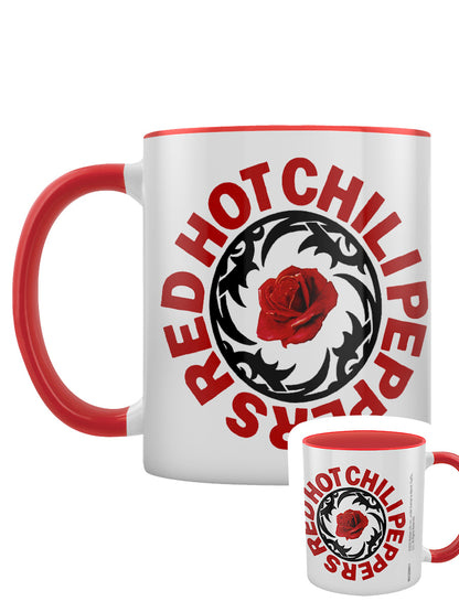 Red Hot Chili Peppers (Logo Stamp) Red Inner 2-Tone Mug