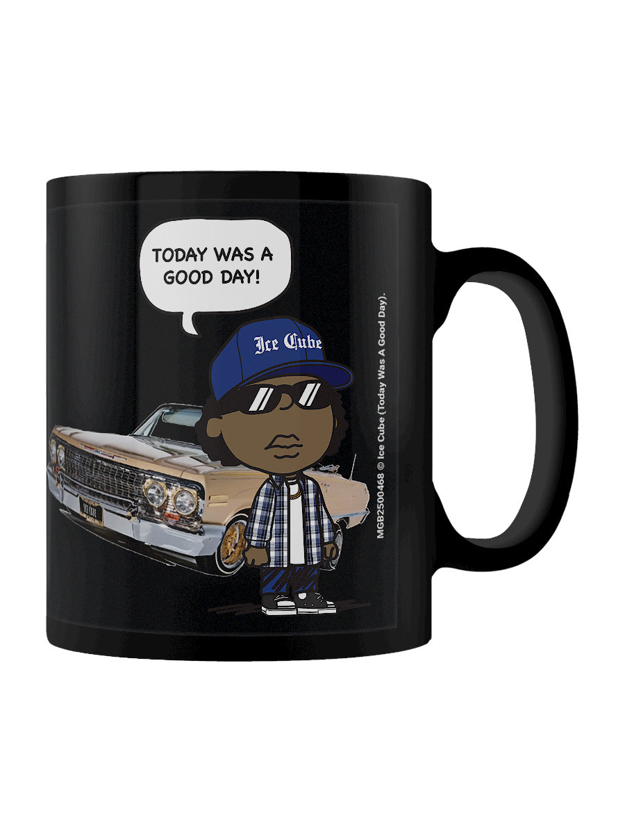 Ice Cube (Today Was A Good Day) Black Mug