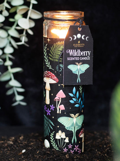Dark Forest Wildberry Tube Candle
