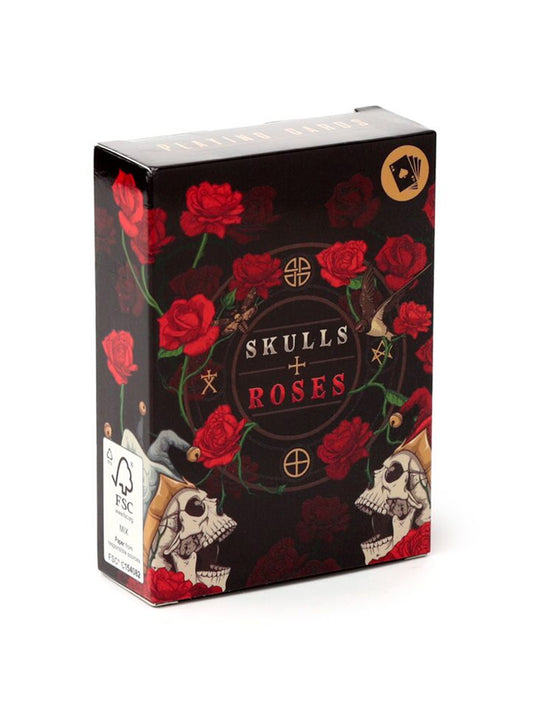Skulls and Roses Standard Playing Card Deck