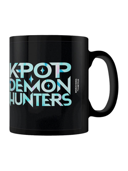 KPop Demon Hunters (KPop Logo) Black Mug