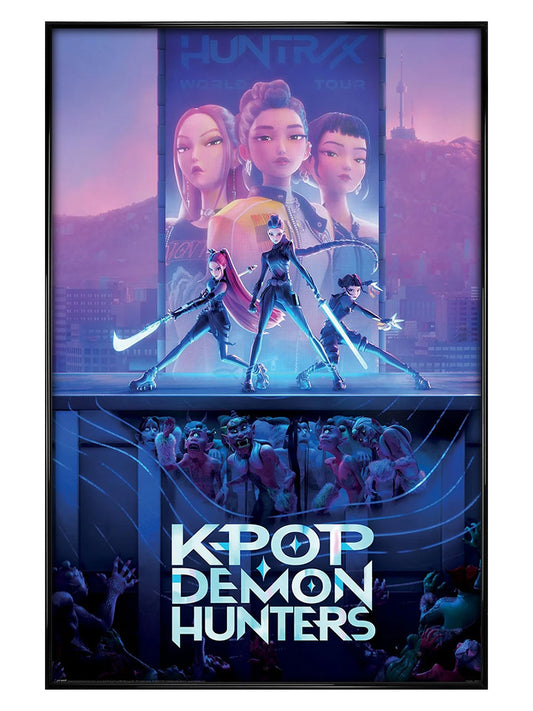KPop Demon Hunters Key Art Maxi Poster