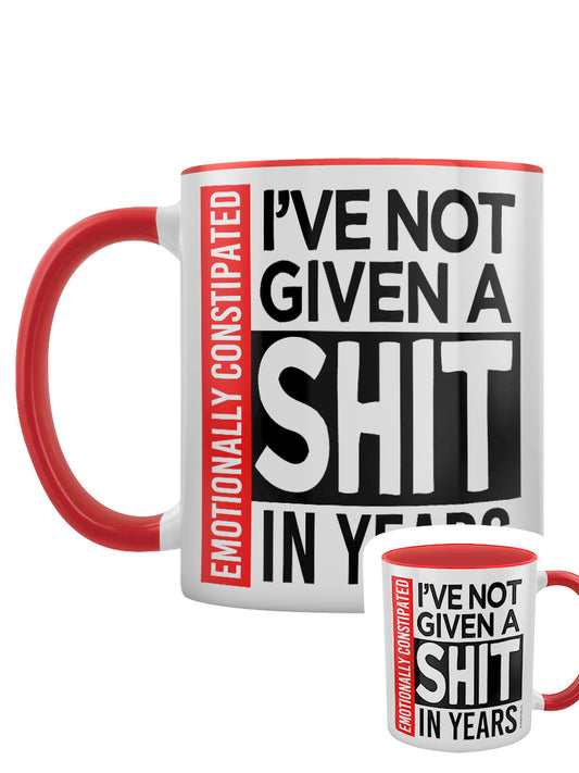 Emotionally Constipated Red Inner 2-Tone Mug