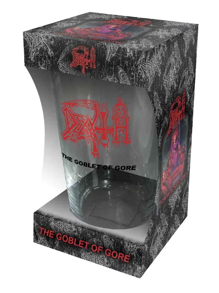 Death The Goblet of Gore Drinking Glass
