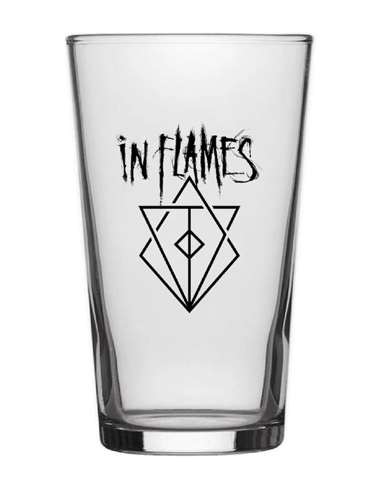 In Flames Battles Drinking Glass