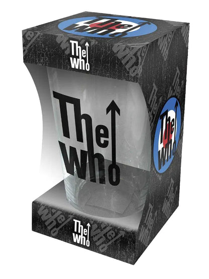 The Who Classic Logo Drinking Glass