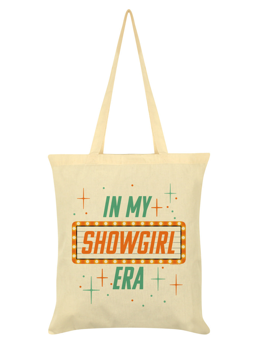 In My Showgirl Era Cream Tote Bag