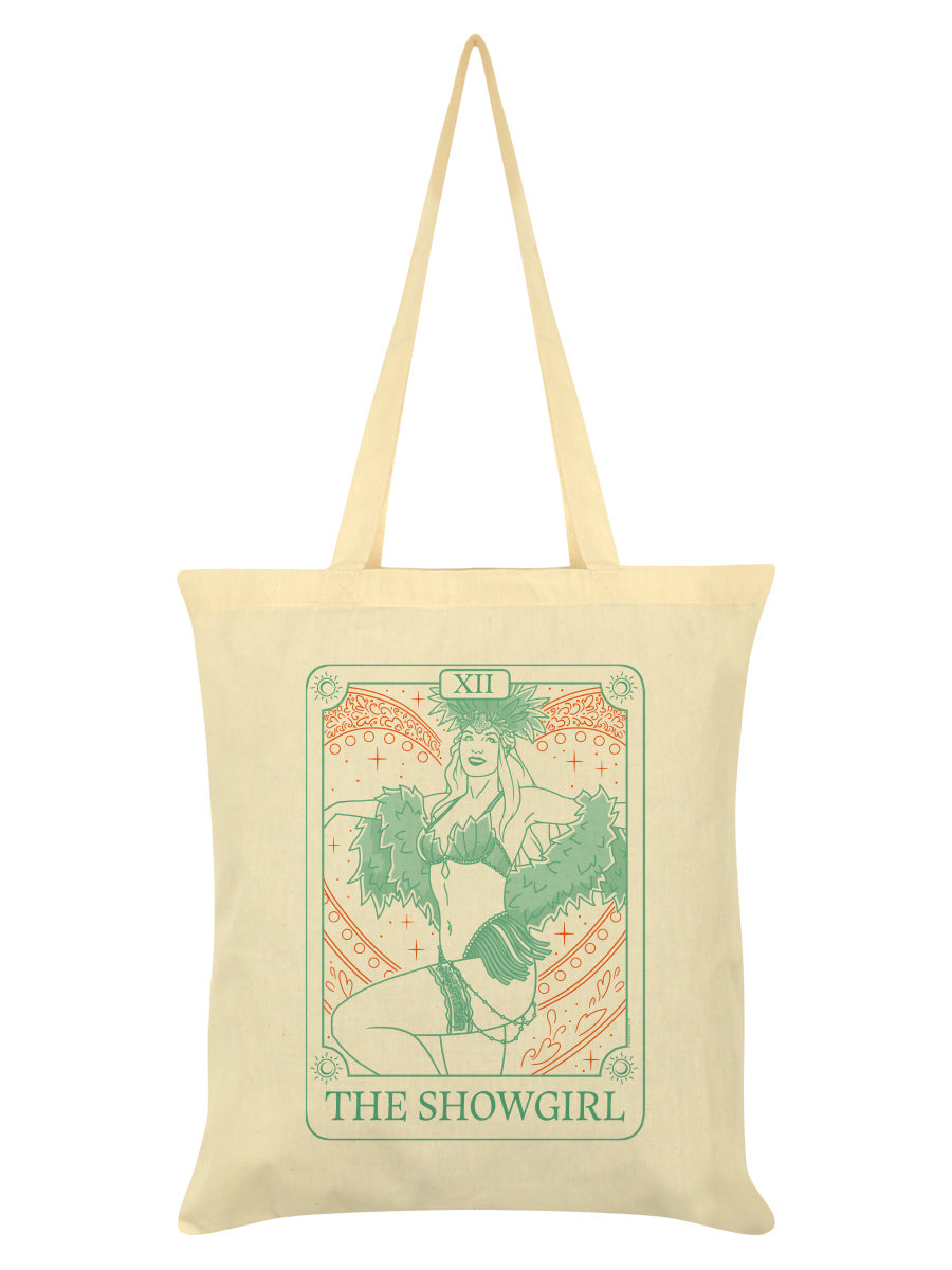 The Showgirl Tarot Cream Tote Bag