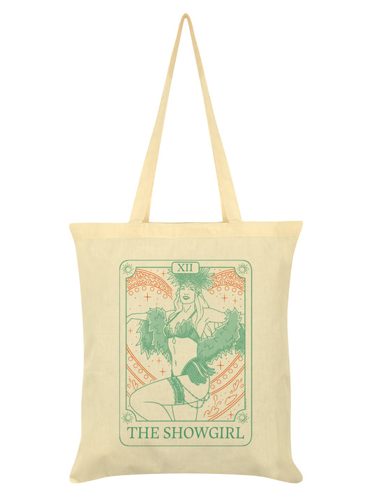 The Showgirl Tarot Cream Tote Bag