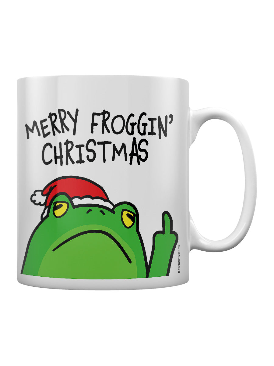 Merry Froggin’ Christmas Mug