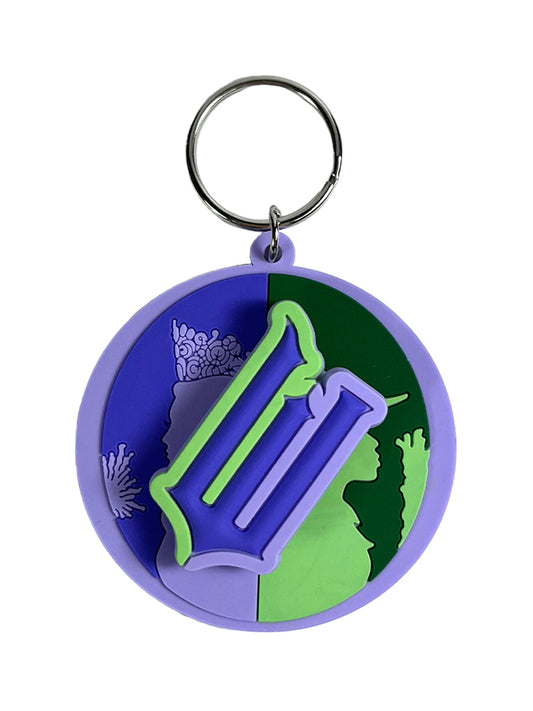 Wicked Logo Spinner Keyring