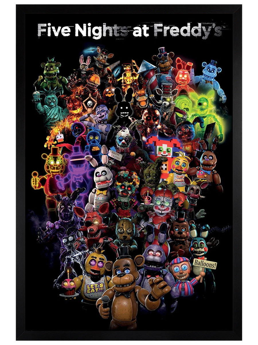 Five Nights At Freddies (Collage) Maxi