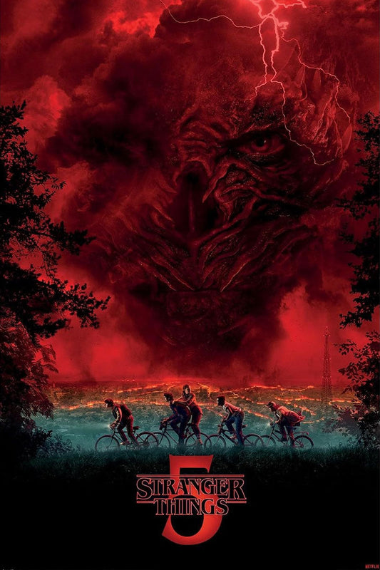 Stranger Things 5 (Vecna Sky) Maxi Poster