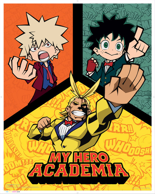 My Hero Academia (Chibi) Mini Poster