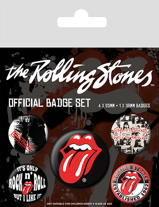 The Rolling Stones (Classic) Badge Pack