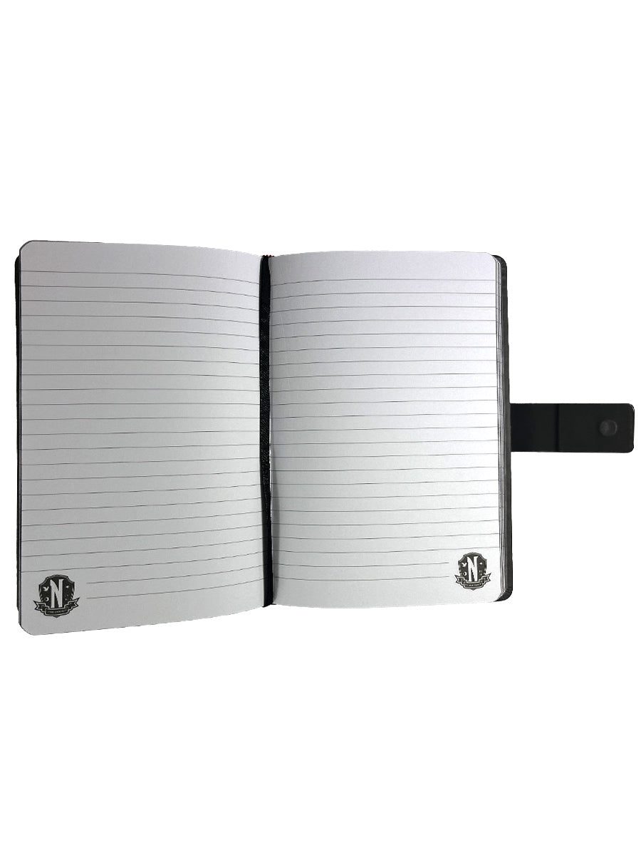 Wednesday (Uniform) A5 Premium Clasped Notebook