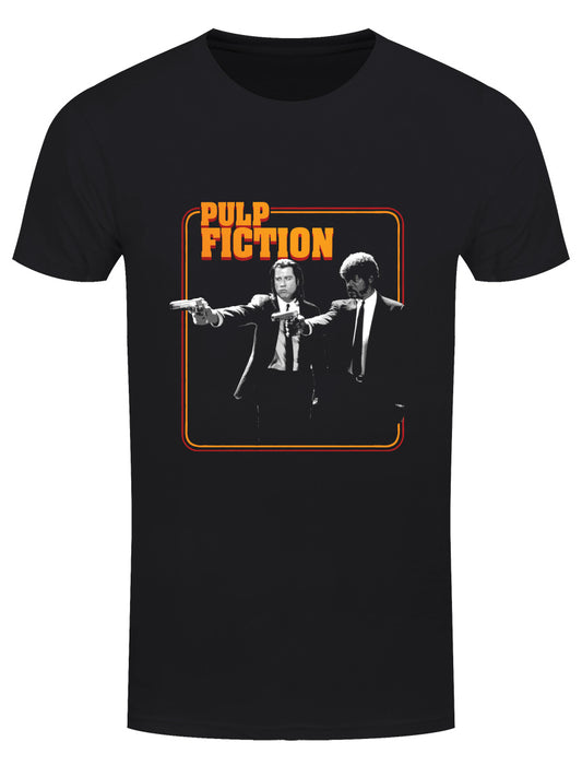 Pulp Fiction (Guns) Men's Black T-Shirt
