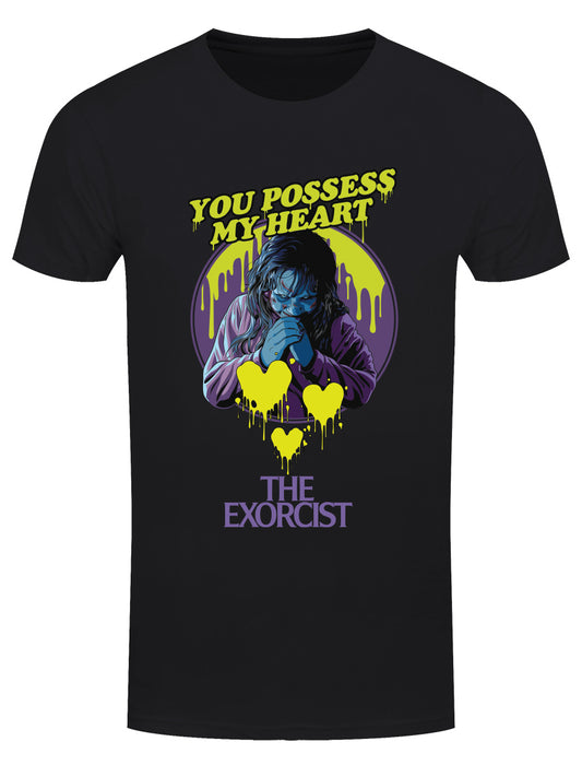 The Exorcist (Possess My Heart) Men's Black T-Shirt