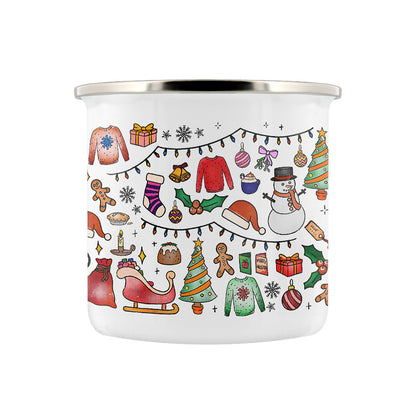 A Little Mug For Christmas Enamel Mug