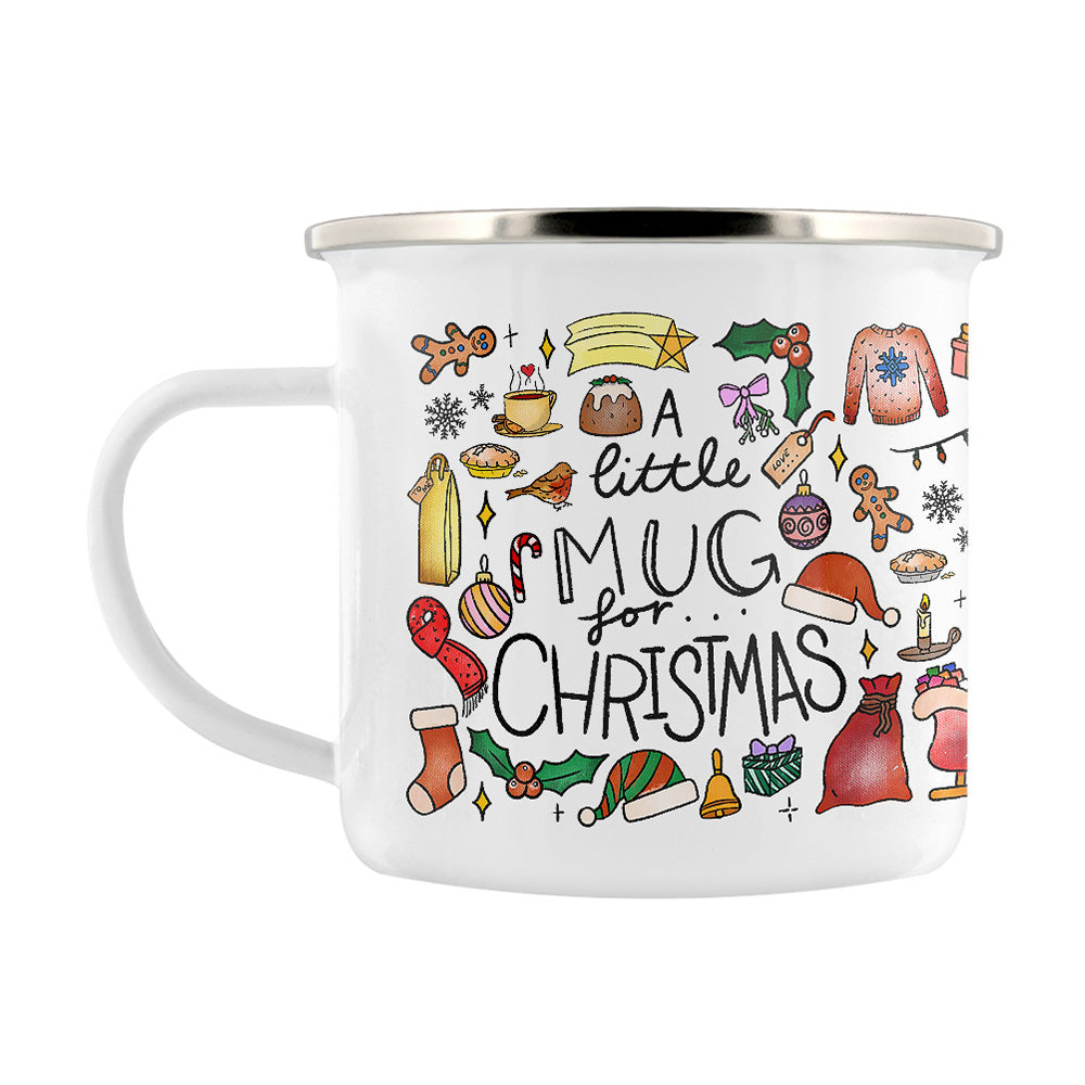 A Little Mug For Christmas Enamel Mug
