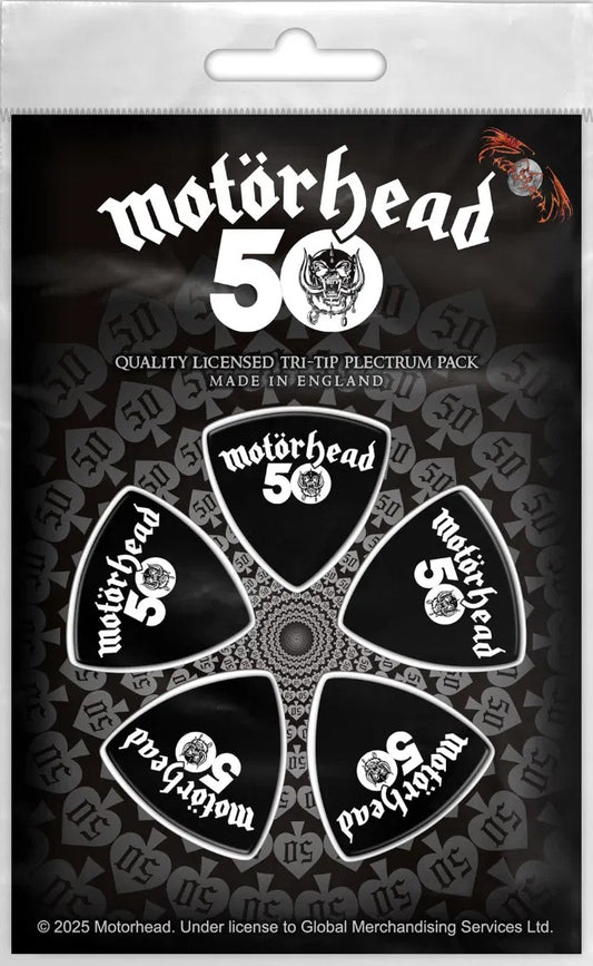 Motorhead 50 Plectrum 5 Pack