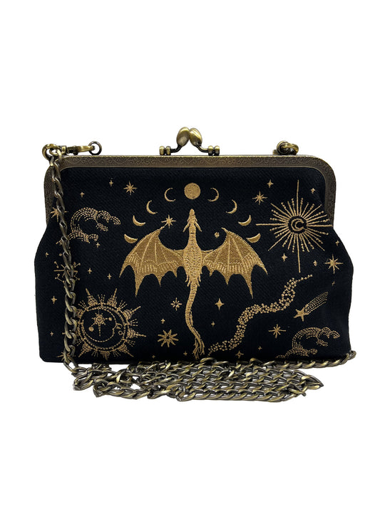 Romantasy Dragon Kiss Lock Bag