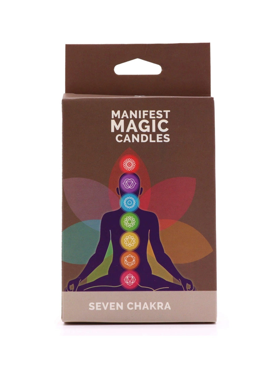 Chakra Manifest Magic Candles (Set of 7)