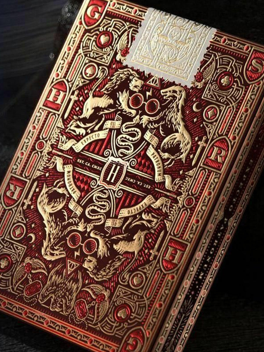Harry Potter Gryffindor Red Theory 11 Playing Cards
