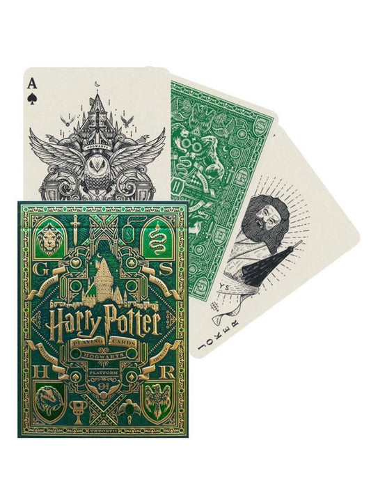 Harry Potter Slytherin Green Theory11 Playing Cards